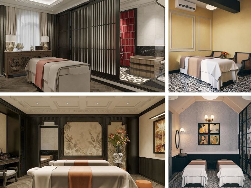 thiết kế spa dưỡng sinh, setup spa dưỡng sinh 